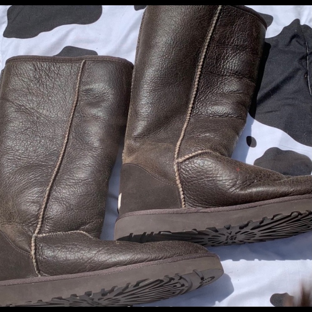 Authentic leather ugg boots